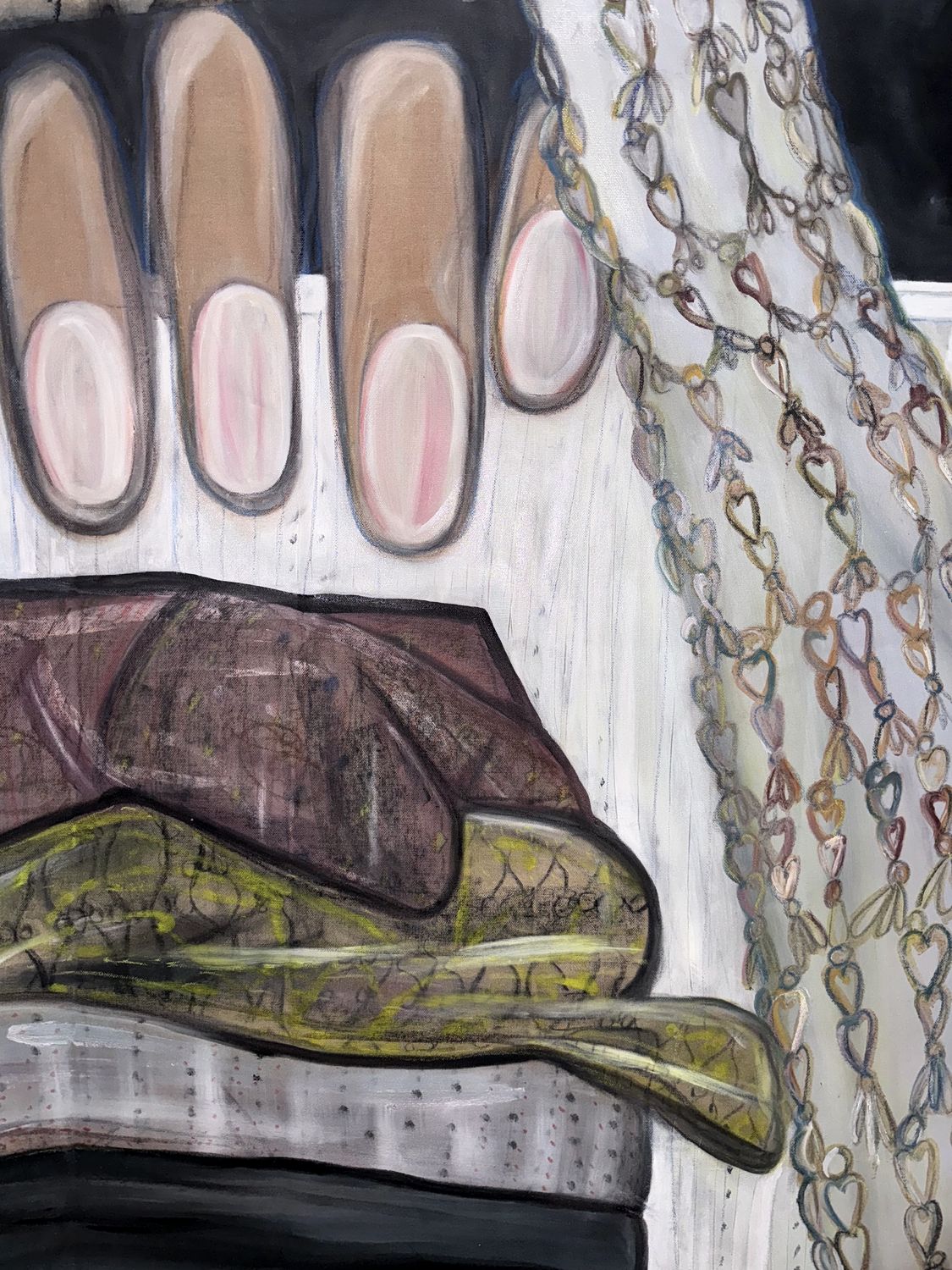 Marie Simonsson painting detail