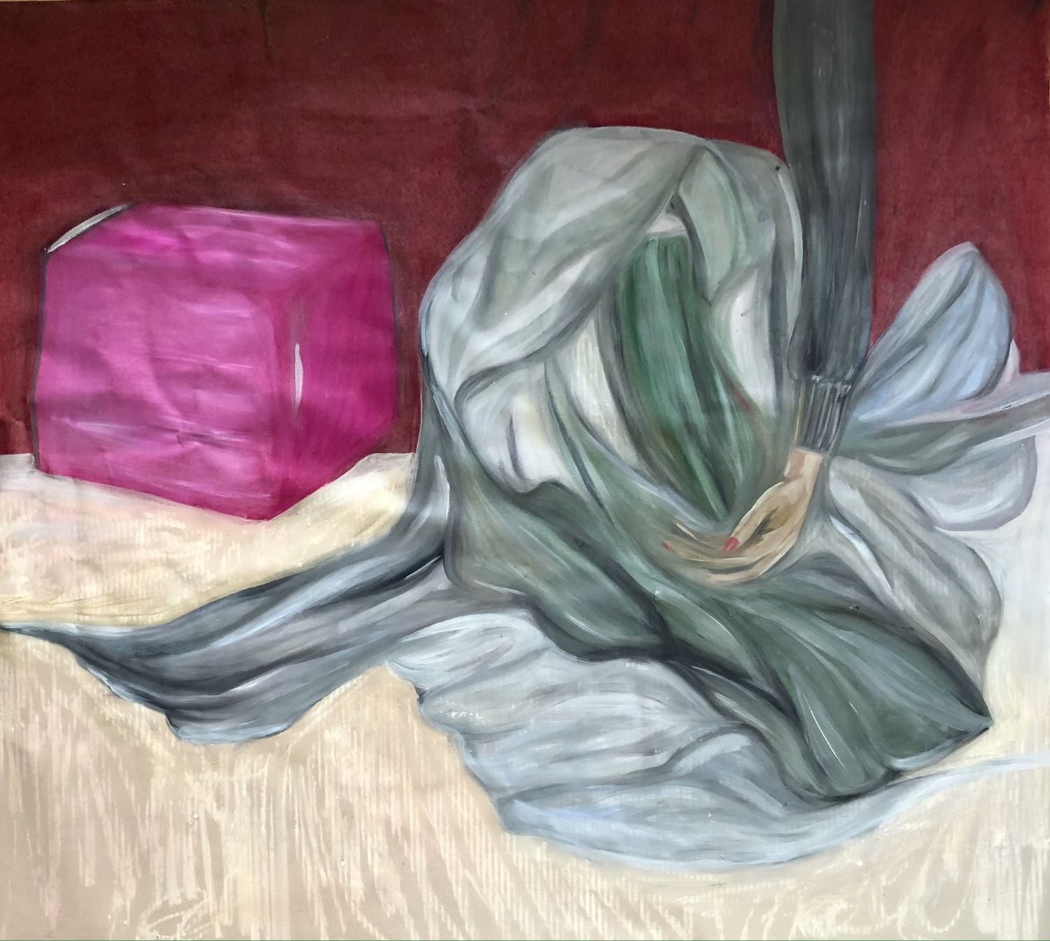 Marie Simonsson painting detail