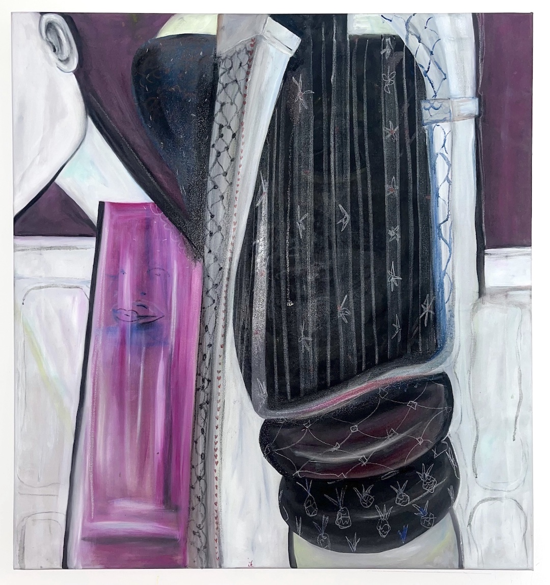 halloween, 2023 oil on canvas 86x80 cm - Cover image