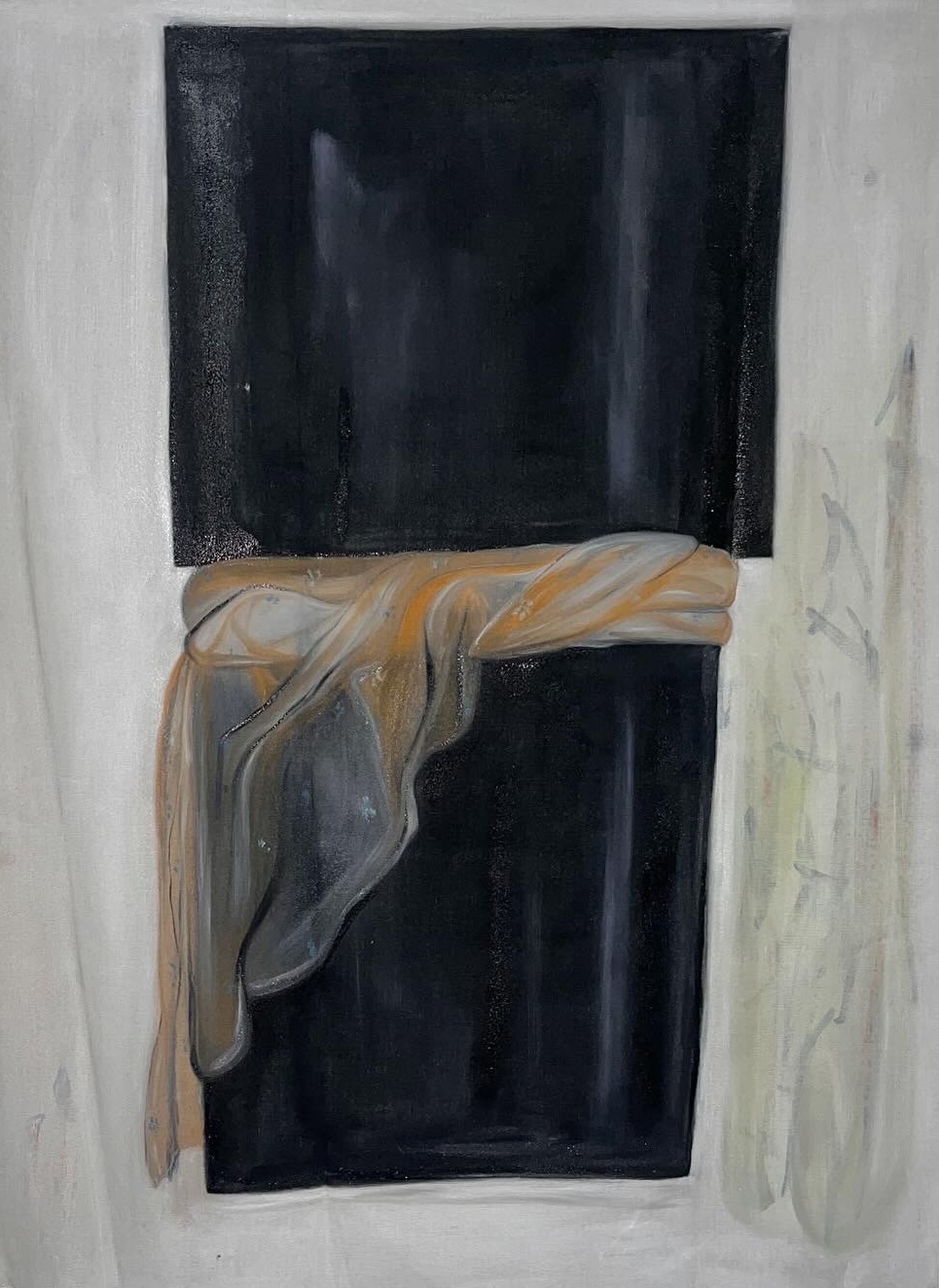 smashed, 2025 oil on canvas 106x86cm - Cover image